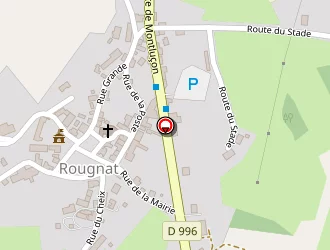 Carte de La Bonne Auberge à Rougnat