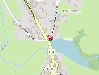 Carte de 'centre Equestre ''cheval Nature' à Mainsat