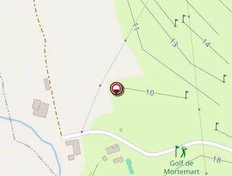 Carte de Golf Club De Mortemart à Mortemart