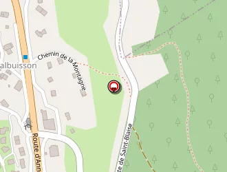 Carte de Les Eplatières à Copponex