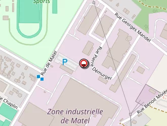 Carte de Sofidel France à Roanne