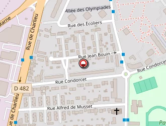 Carte de Maridet Pierrick à Roanne