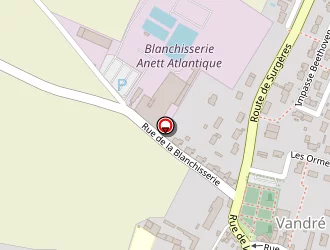 Carte de N-d Vinet à Vandré