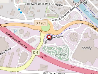 Carte de Garage Du Faucigny à Cluses