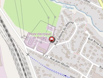 Carte de Mg Studio Music Prod à Riorges