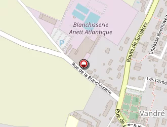 Carte de Auger Electricité à Vandré