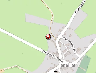 Carte de La Poste à Janaillat