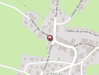 Carte de Agence Postale à Lantenay