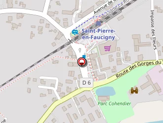 Carte de Falconnet à Saint-pierre-en-faucigny