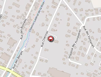 Carte de Bontaz Deletraz à Marnaz