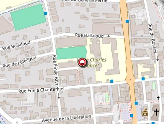 Carte de Ducrettet-cartier Chantal à Cluses