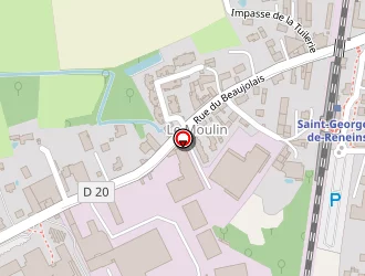 Carte de Manutec à Saint-georges-de-reneins