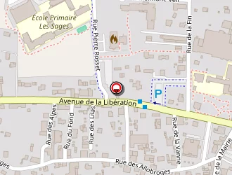 Carte de Muller Industrie à Marnaz