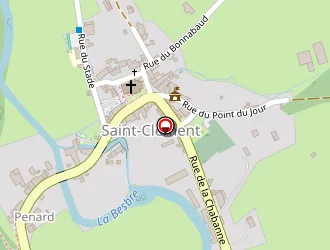 Carte de Beuffe Stéphane à Saint-clément