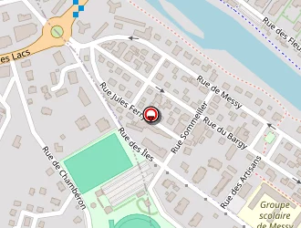 Carte de Stade Intercommunal De Cluses Scionzier à Cluses