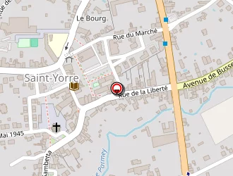 Carte de Lorut Isabelle à Saint-yorre