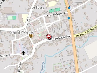 Carte de Barcelon Jacques à Saint-yorre