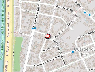 Carte de P.r.n. à Châtelaillon-plage