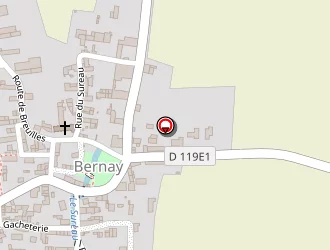 Carte de Syntéane à Bernay-saint-martin