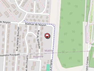 Carte de Natahalie Esthetique à Roanne