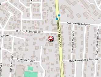 Carte de Gineys Monique à Mably