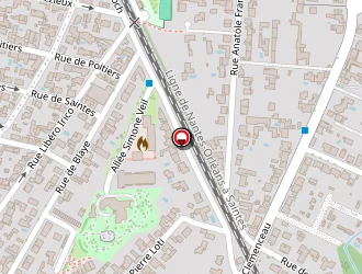 Carte de Groupe Scolaire Mixte Des Boucholeurs à Châtelaillon-plage