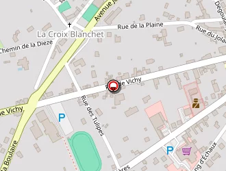 Carte de Intermarché à Mayet-de-montagne (le)