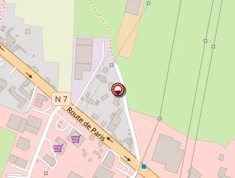 Carte de Etoile De Chine à Mably