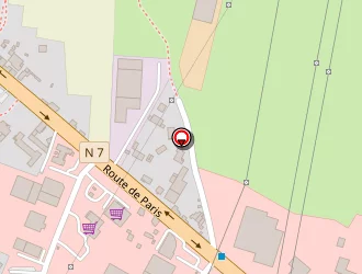 Carte de Central'vet à Mably