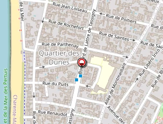 Carte de Fort Eric à Châtelaillon-plage