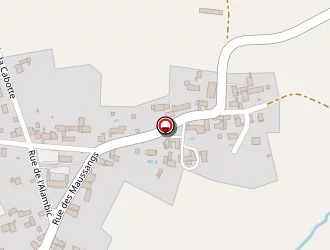 Carte de Menuis-art à Brugheas