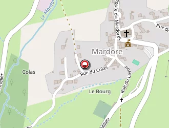Carte de Le Mardoret à Mardore