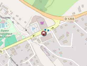 Carte de La Panière à Amancy