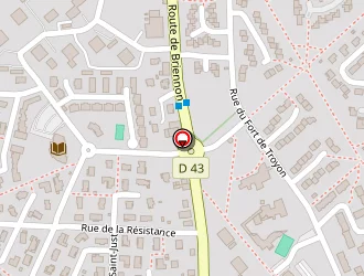 Carte de Coudour Alain à Mably