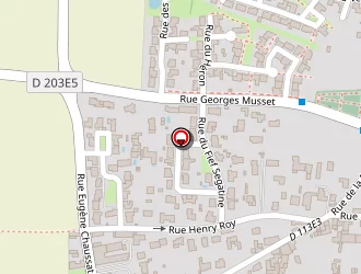 Carte de Centre De Secours à Thairé