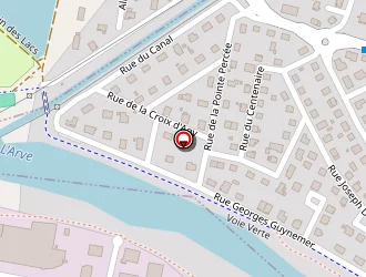 Carte de Bétemps Hugard Industries à Scionzier