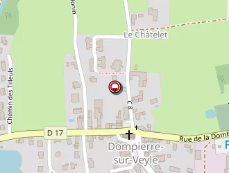 Carte de Auberge De Dompierre Sur Veyle à Dompierre-sur-veyle