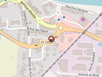 Carte de Almaxor à Bonneville