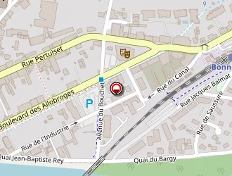 Carte de Berod Collet à Bonneville