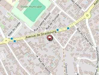 Carte de Boulodrome à Châtelaillon-plage