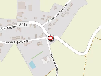 Carte de Salle Polyvalente à Poëzat