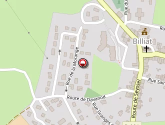 Carte de Ecole Publique à Billiat