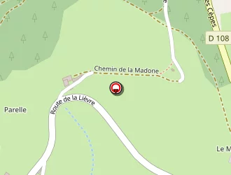 Carte de Sas Perras à Saint-vincent-de-reins