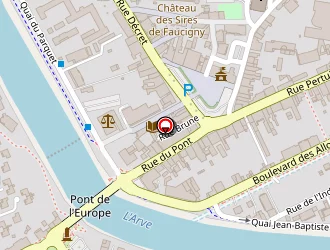 Carte de Studio Frédéric à Bonneville