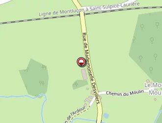 Carte de La Poste à Mourioux-vieilleville