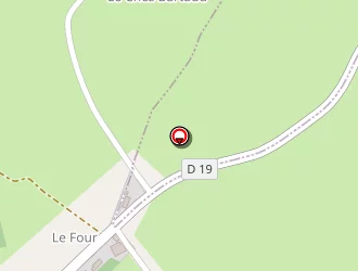 Carte de Auberge De Soubrebost à Soubrebost