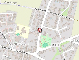 Carte de Salle Polyvalente à Saint-vivien