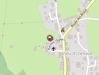 Carte de Dejardin Hervé à Izenave