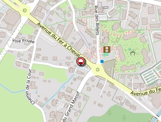 Carte de Ecole Primaire Privée Mixte à Samoëns