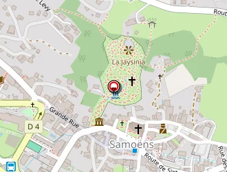 Carte de Anthonioz Ski à Samoëns